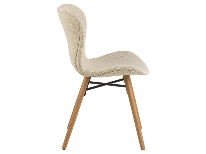 Krzesło Batilda kremowe Monza 90 - ACTONA